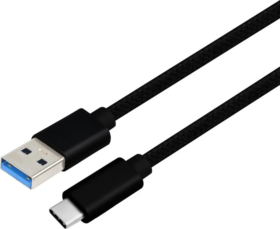 NÖRDIC USBC-N1030 USB-C naar USB-A Kabel 5Gbps PD 60W