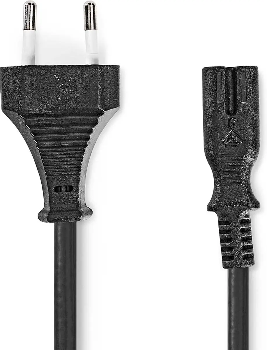 Nedis Stroomkabel CEGL11042BK20 - IEC-320-C7 - 2.00m - Zwart