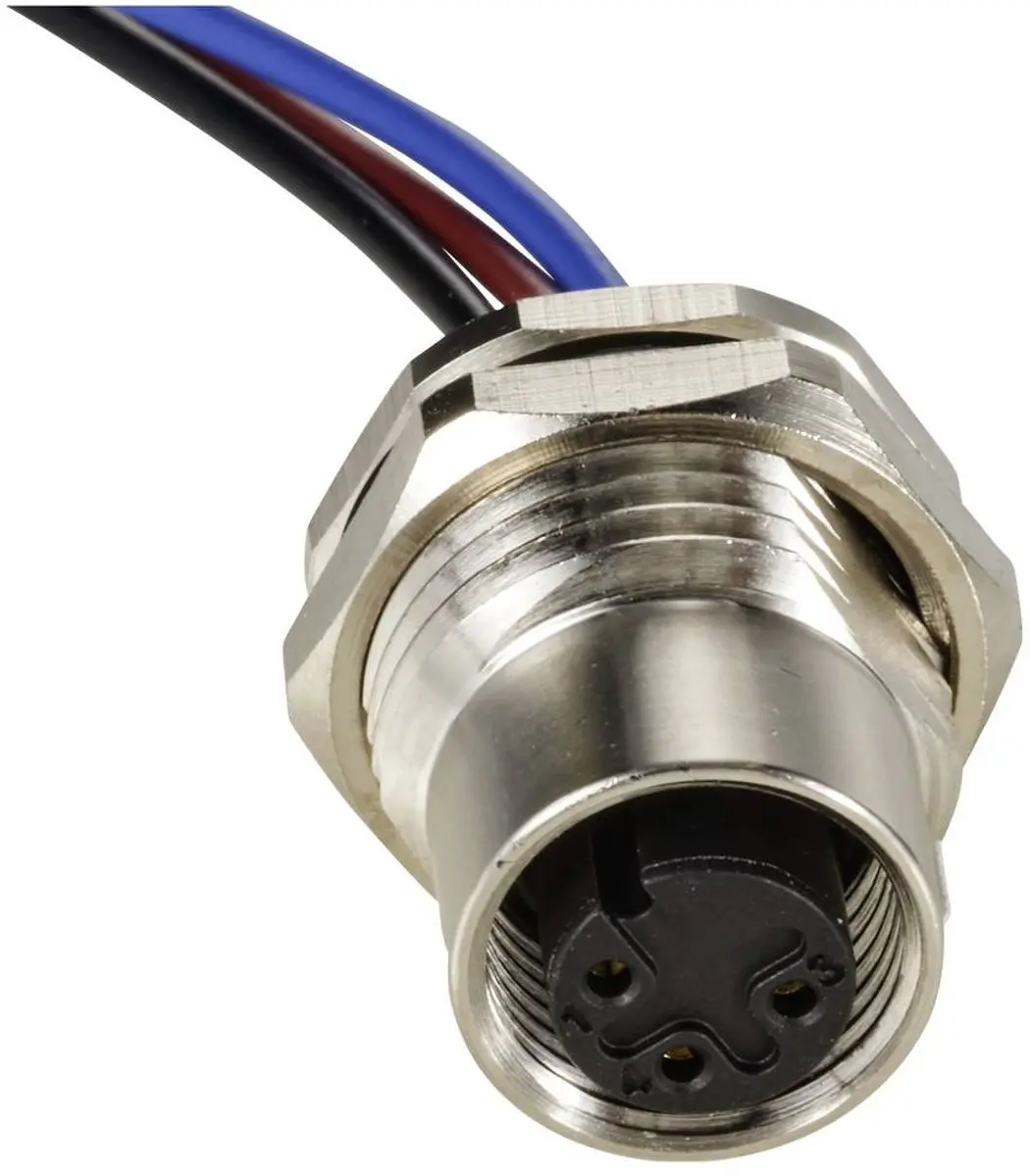 Tru Components TC-12833056 Sensor/Actuator Inbouwbus M12 - 3 Polig