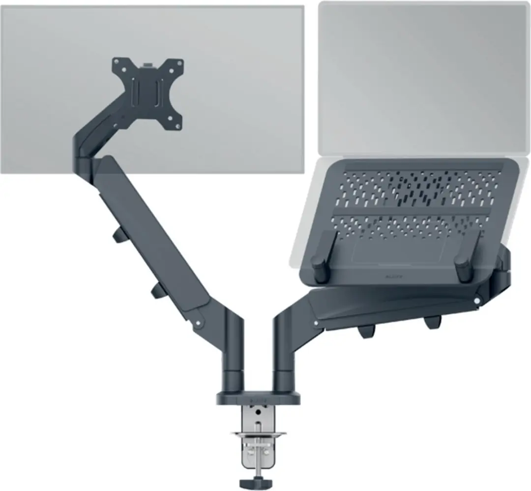 Leitz Ergo Ruimtebesparende Monitor- en Laptoparm 65380089