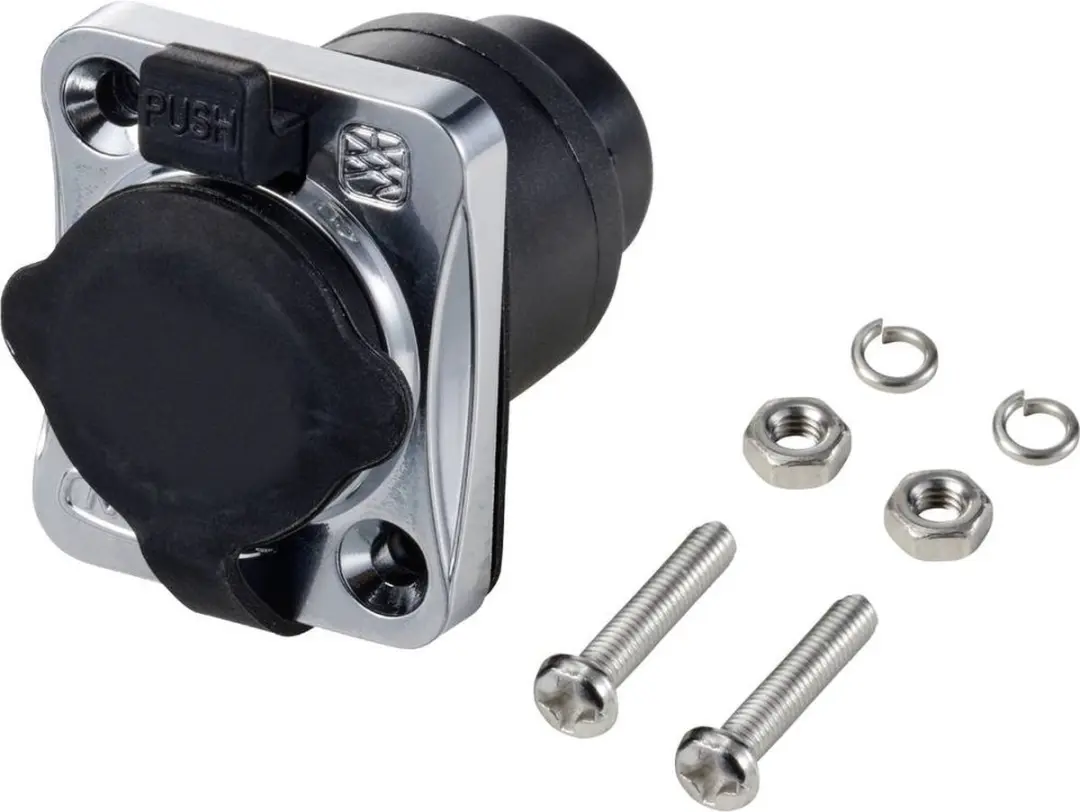 Tru Components RJ45-doorvoer TC-12770428 - 1 Stuk
