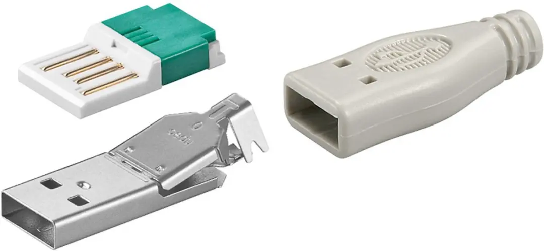 Goobay USB-A M Connector - Tool-less