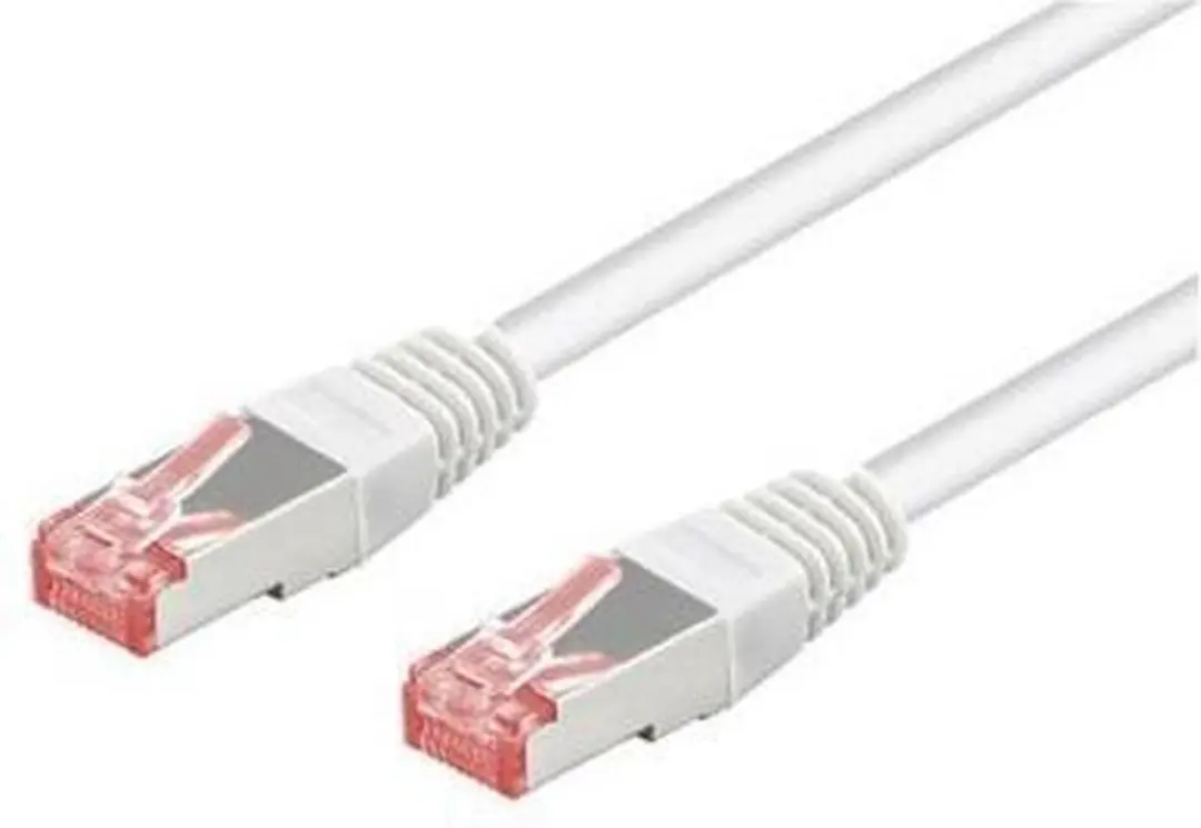Goobay CAT 6 Patchkabel S/FTP Wit 5m - 10 Stuks