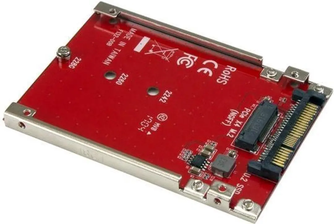 Startech U2M2E125 RAID Controllerkaart - Rood