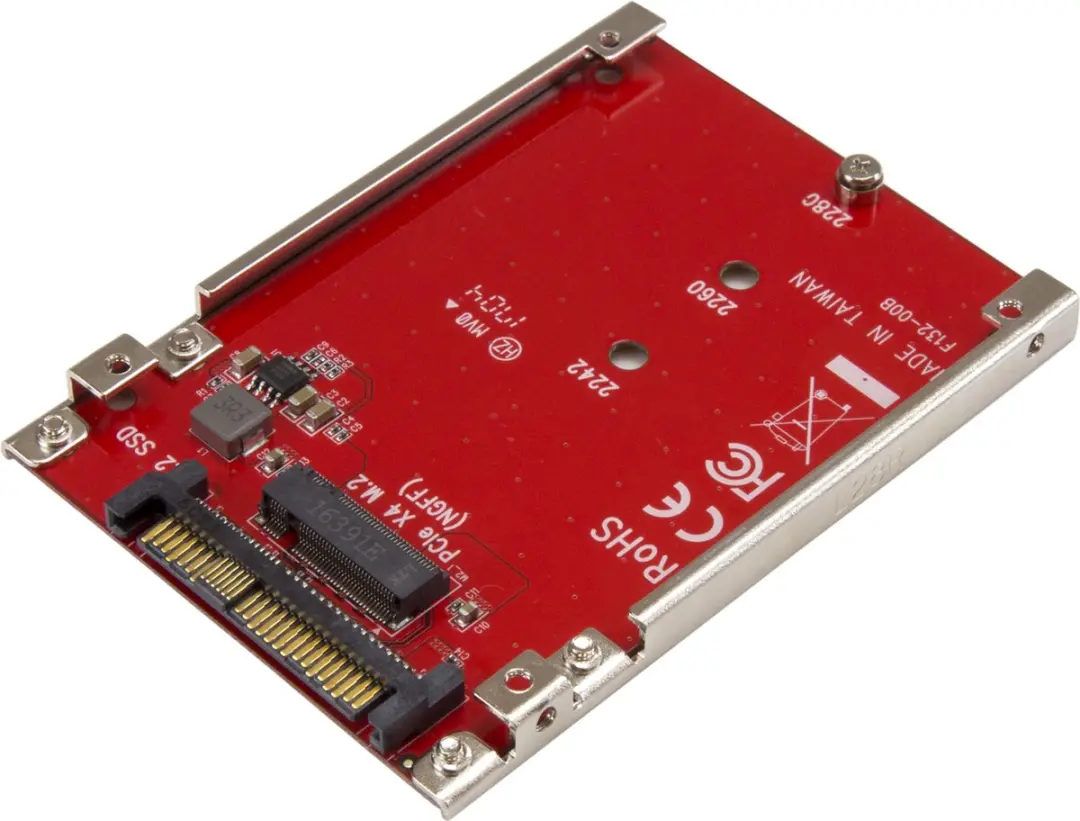 Startech U2M2E125 RAID Controllerkaart - Rood