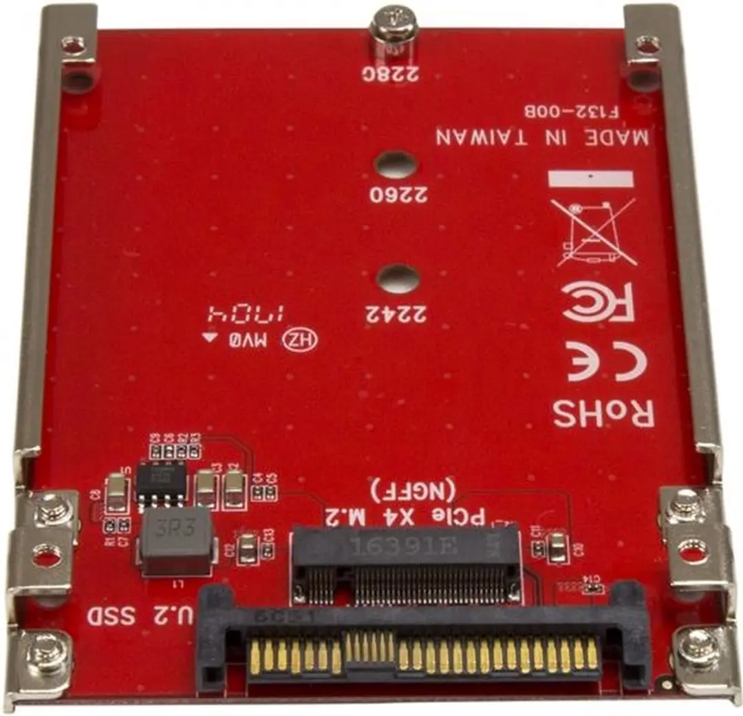 Startech U2M2E125 RAID Controllerkaart - Rood