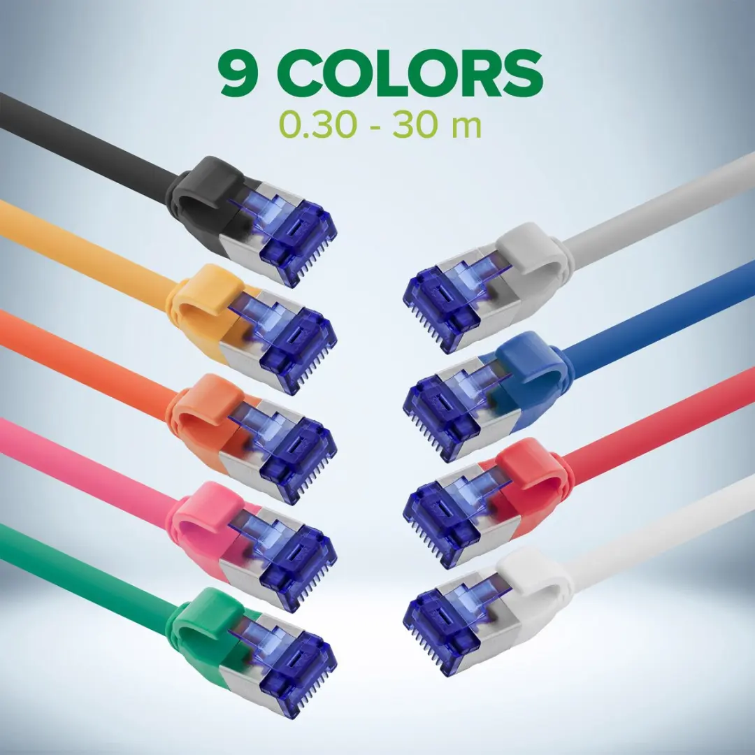 InLine SFTP CAT6a Netwerkkabel 1,5m - Blauw
