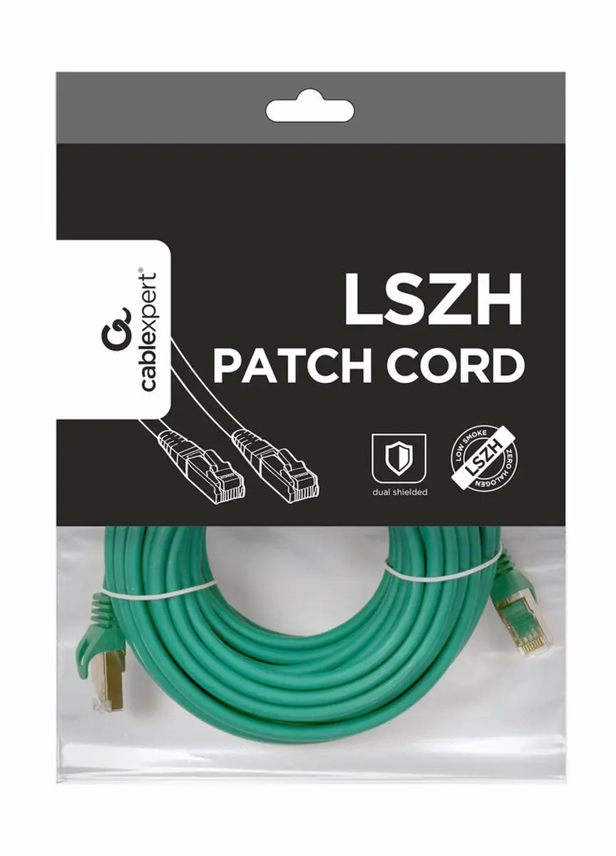 Gembird PP6A-LSZHCU-G-20M Netwerkkabel Cat6 S/FTP - Groen
