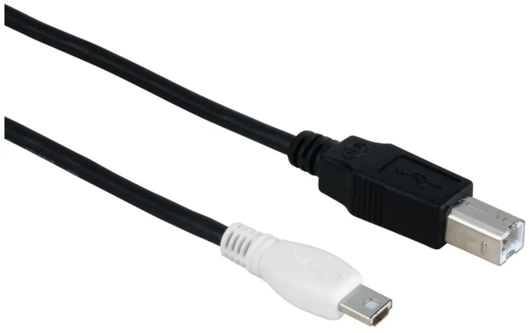 Hama Mini USB OTG Kabel A-B 1.8m - Zwart