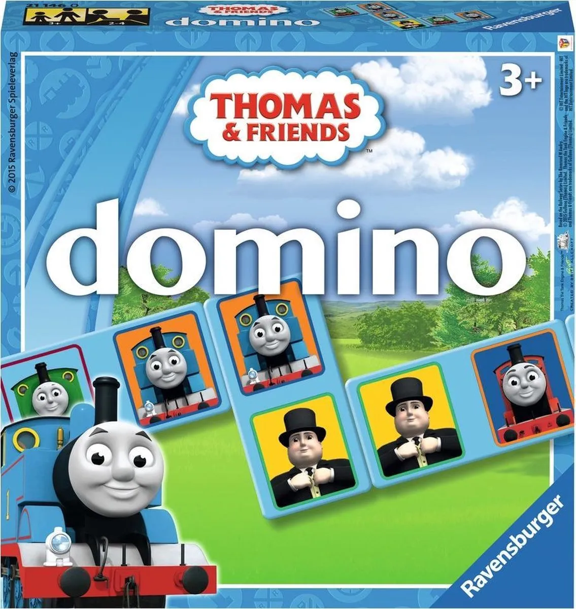 Ravensburger Thomas de Trein Domino - 4005556211463