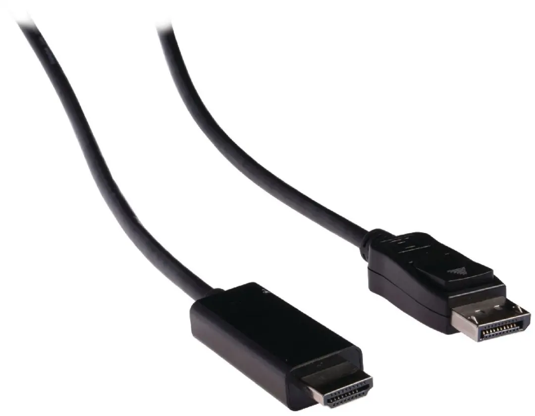 Nedis DisplayPort-HDMI Kabel CCGL37100BK10 - 1m - Zwart - afbeelding 6 van 6