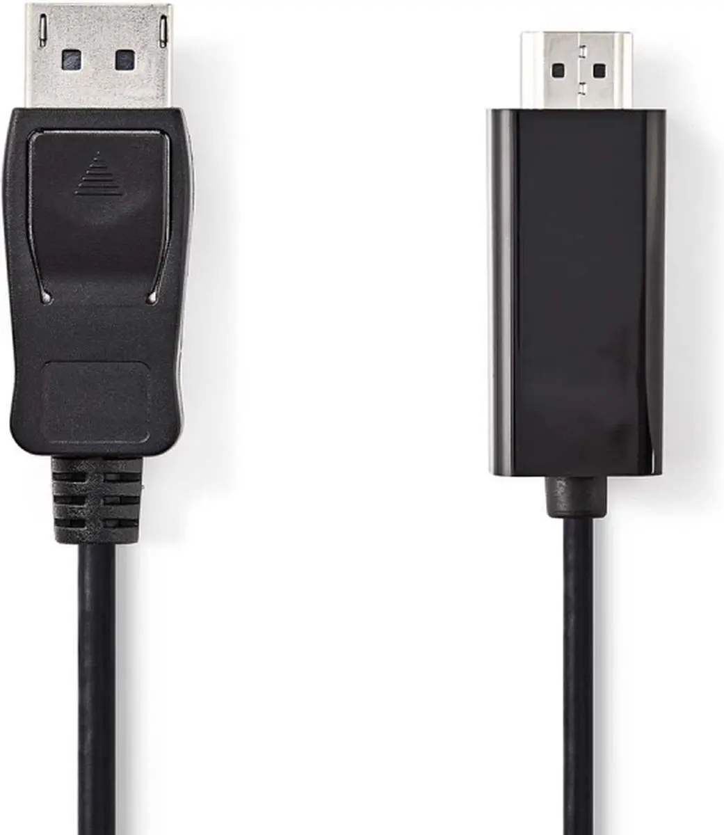Nedis DisplayPort-HDMI Kabel CCGL37100BK10 - 1m - Zwart