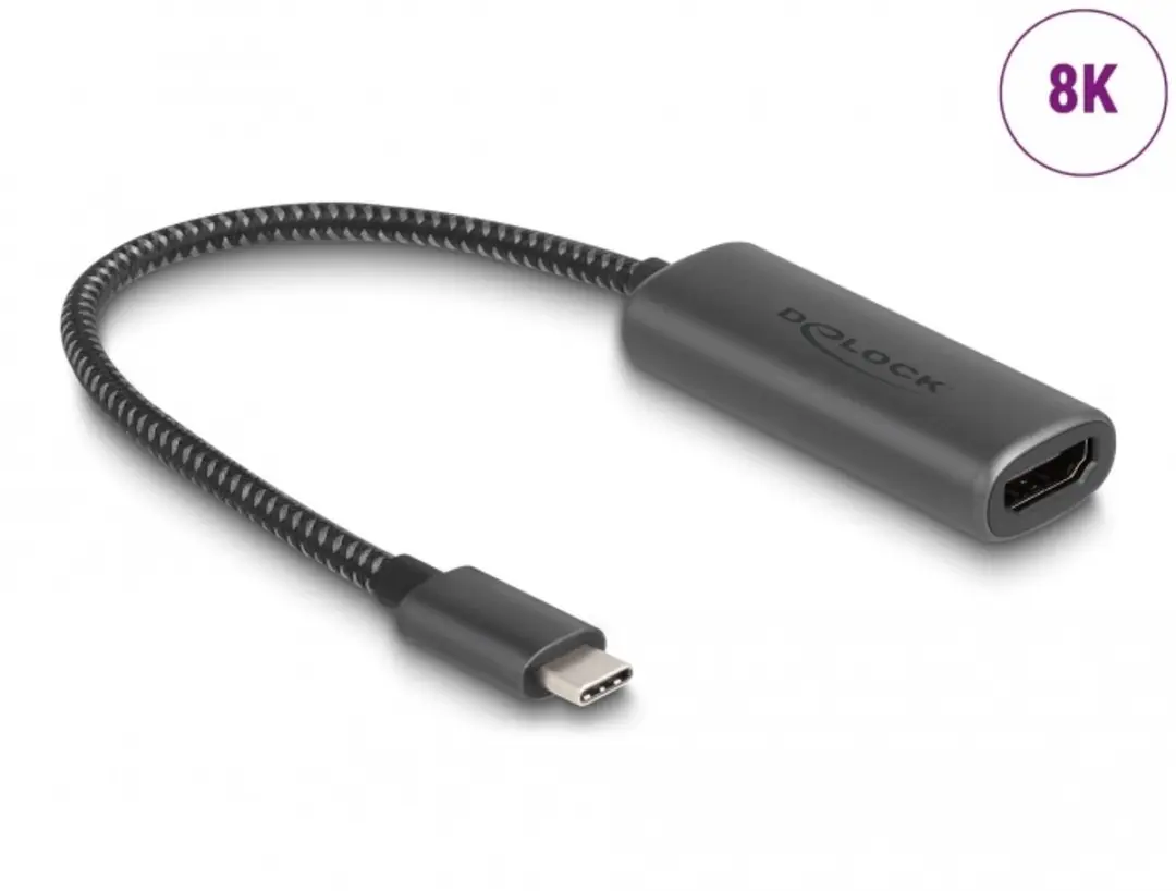 Delock USB-C naar HDMI Adapter 8K HDR