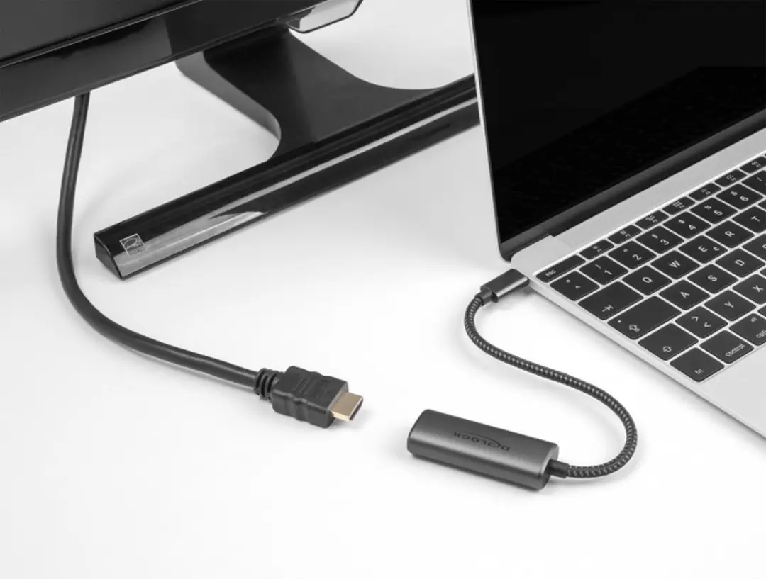 Delock USB-C naar HDMI Adapter 8K HDR - Zwart