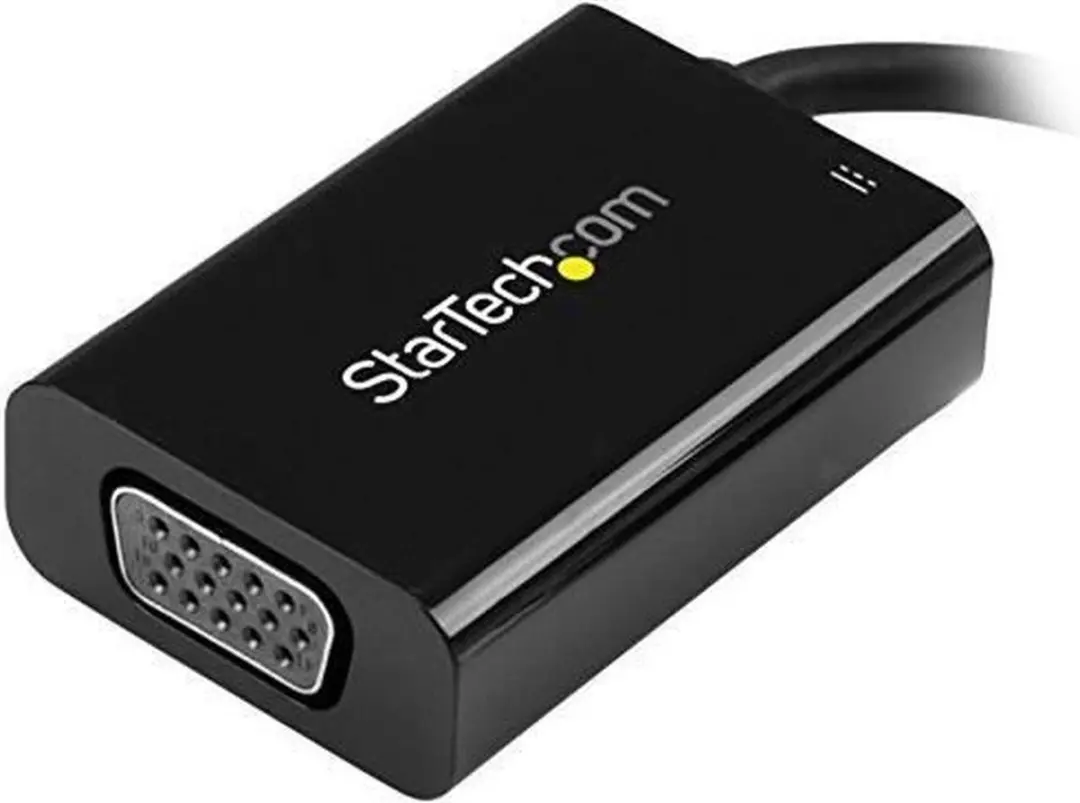 Startech KD05846 USB-C naar VGA Adapter - 2048x1280 - Zwart