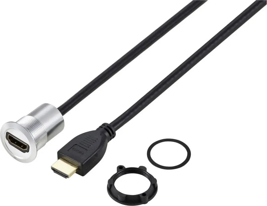 Tru Components TC-11980456 HDMI-paneeladapterbus