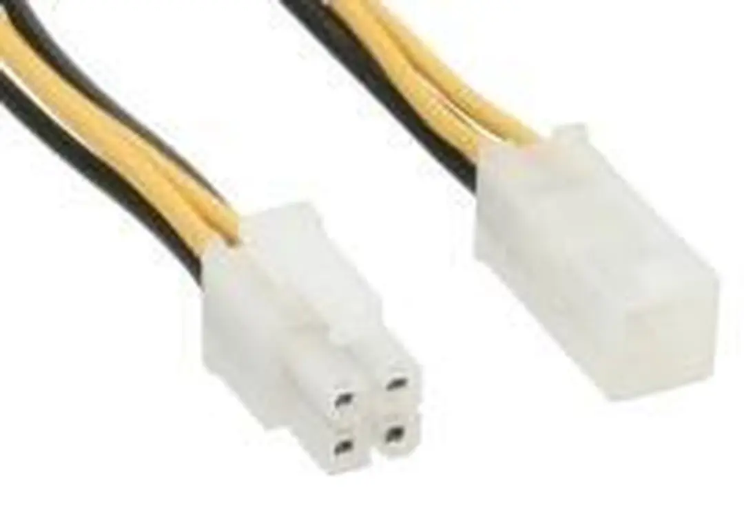 InLine Interne Power Adapter 4-pin 0,20m - Meerkleurig
