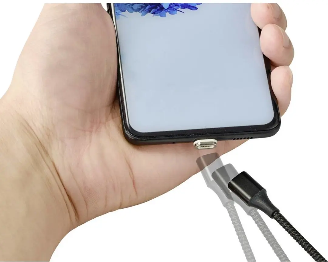 Renkforce RF-4746076 USB-kabel USB-A naar USB-C 1m - Zwart
