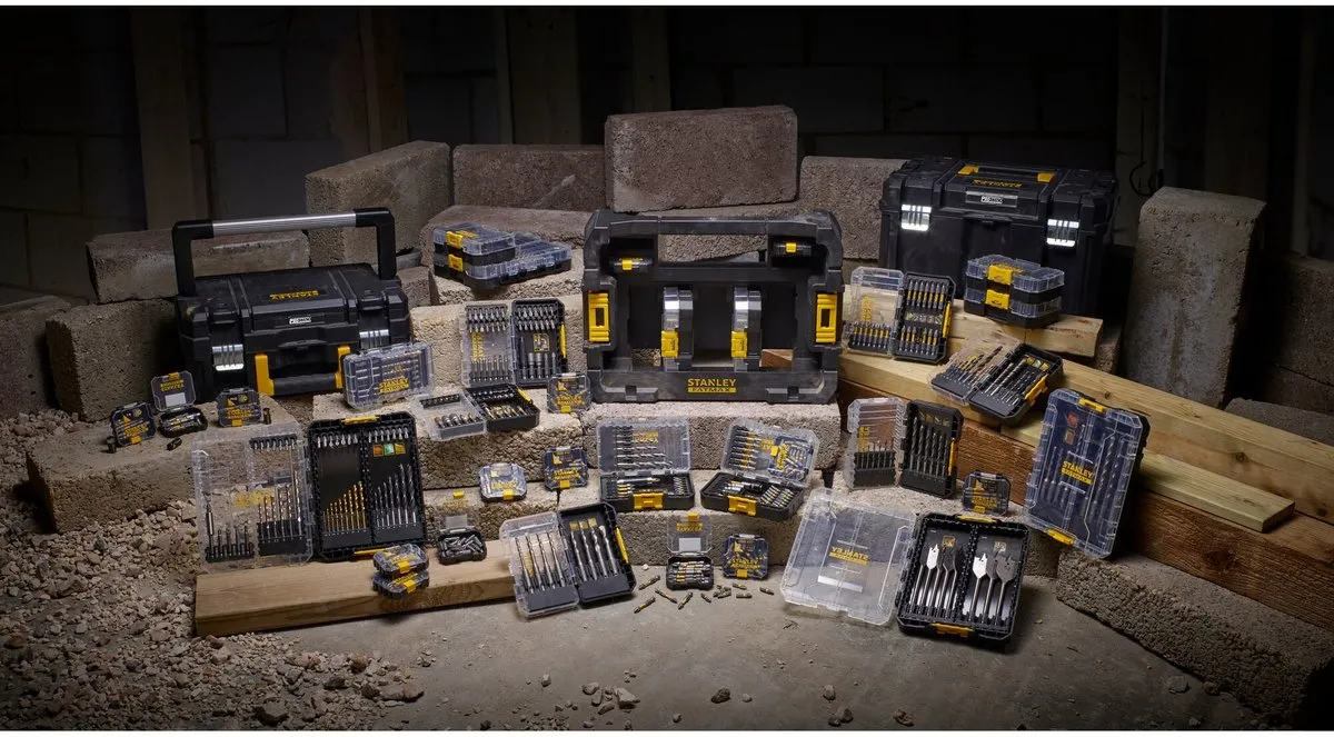Stanley SDSPlus Borenset STA88555-XJ - 8 Stuks
