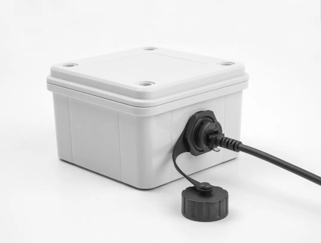 Delock RJ12 Kabelconnector IP68 - Zwart