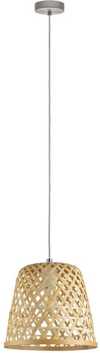 Eglo Kirkcolm Hanglamp - Ø30cm - Nikkel Mat