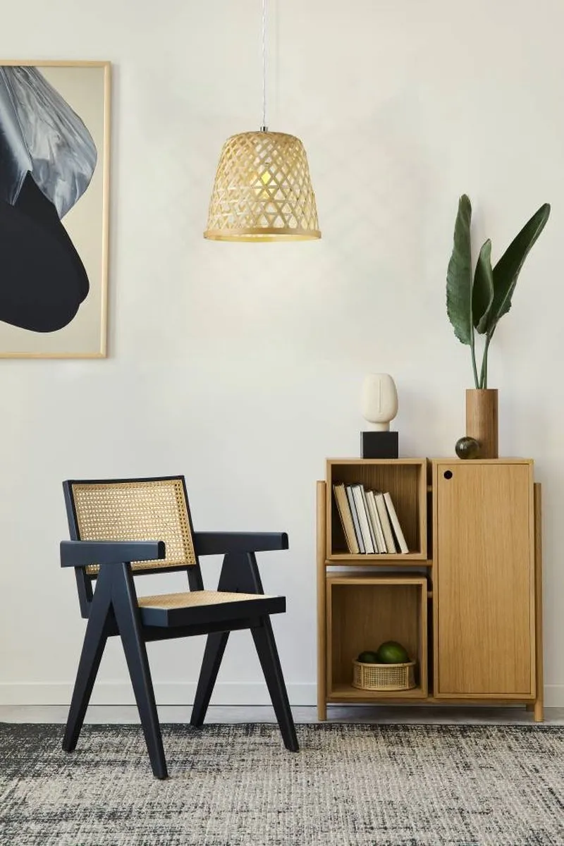 Eglo Kirkcolm Hanglamp - Ø30cm - Nikkel Mat