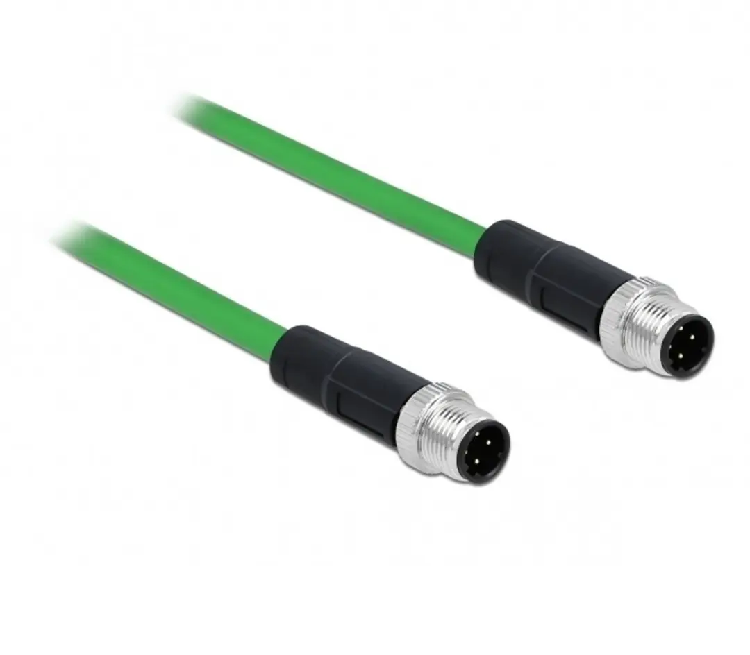 Delock M12 4-pins Profinet Kabel