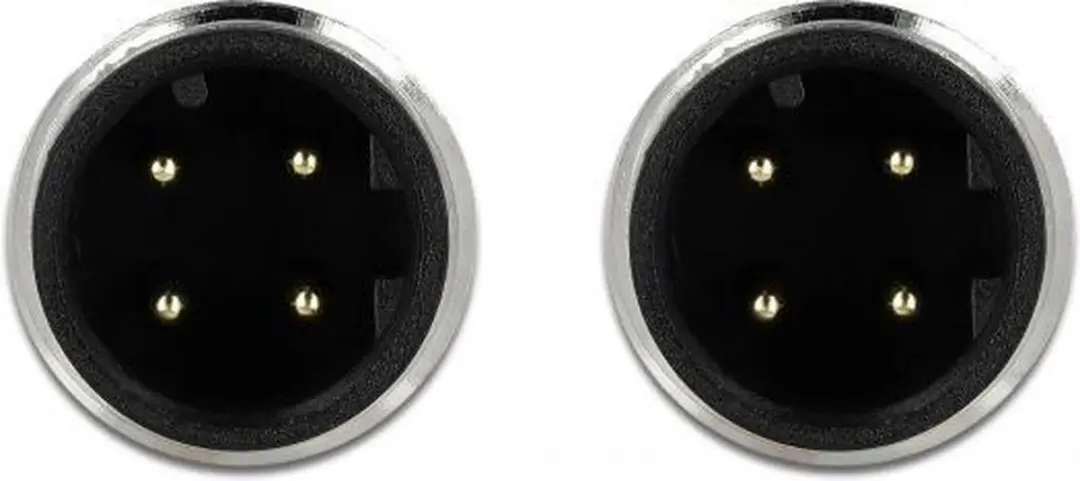 Delock M12 4-pins Profinet Kabel - 2m - Groen