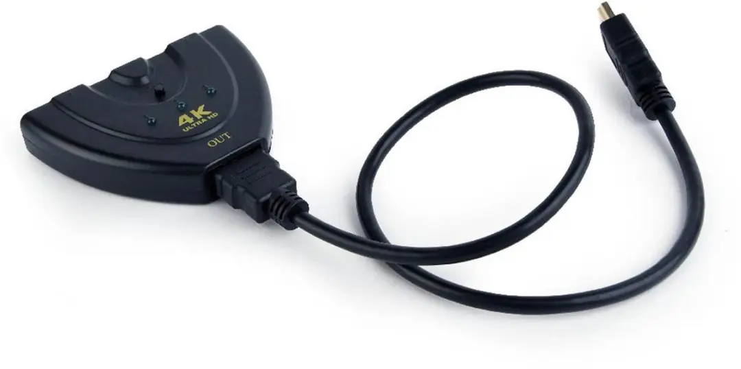 Gembird HDMI Switch 3 Poorten 4K Ultra HD