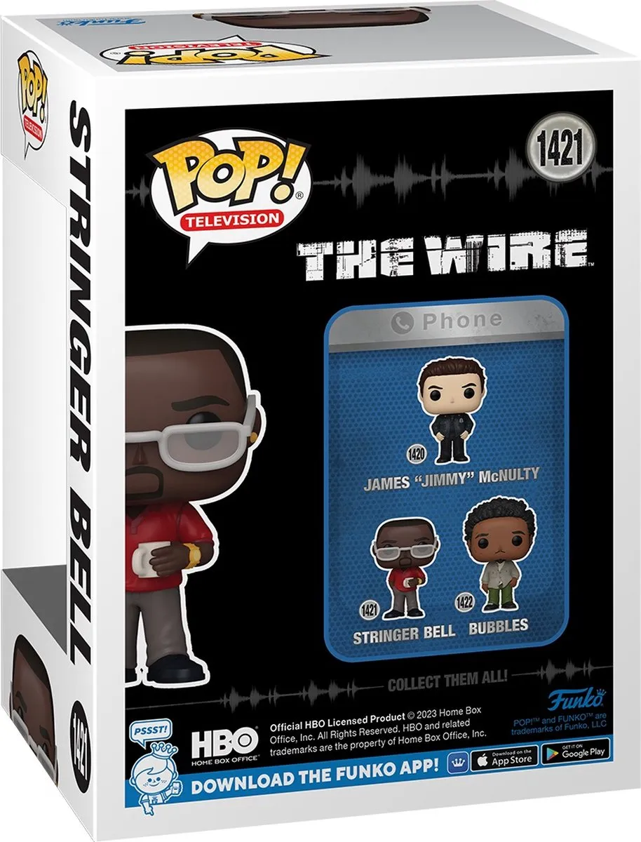 Funko Pop! The Wire Stringer Bell - 9,5 cm - FUN65764