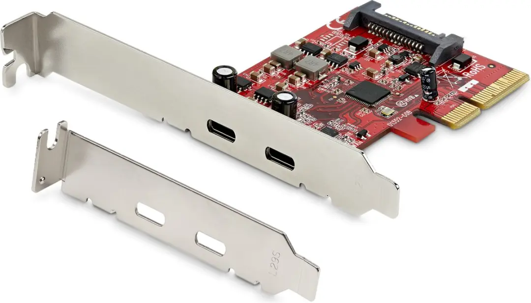 Startech PEXUSB312C3 USB 3.1 Kaart 2 Poorten