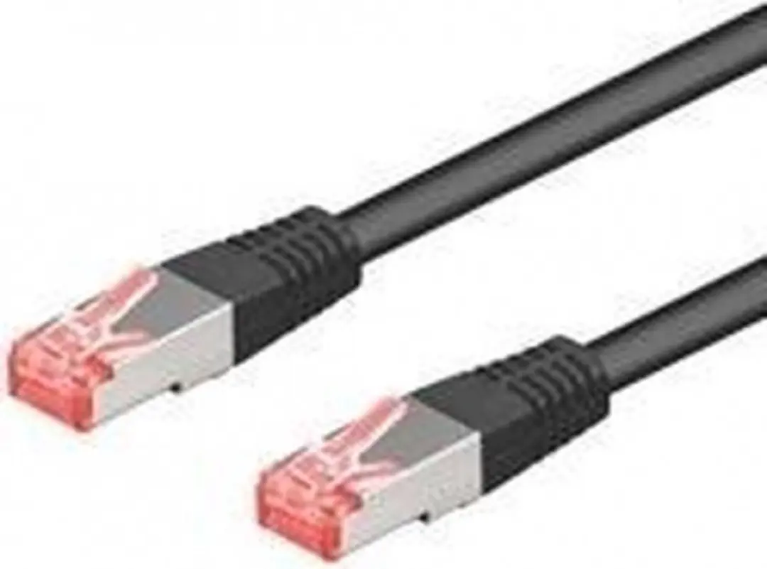 Digitus DK-1644-A-010/BL Cat 6A Netwerk Aansluitkabel 1m - Zwart
