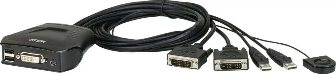 Aten CS22D DVI-D KVM Switch 2 naar 1