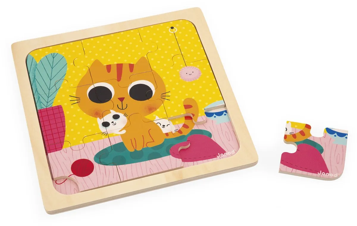 Janod Houten Puzzel Peanut 1000 Stuks