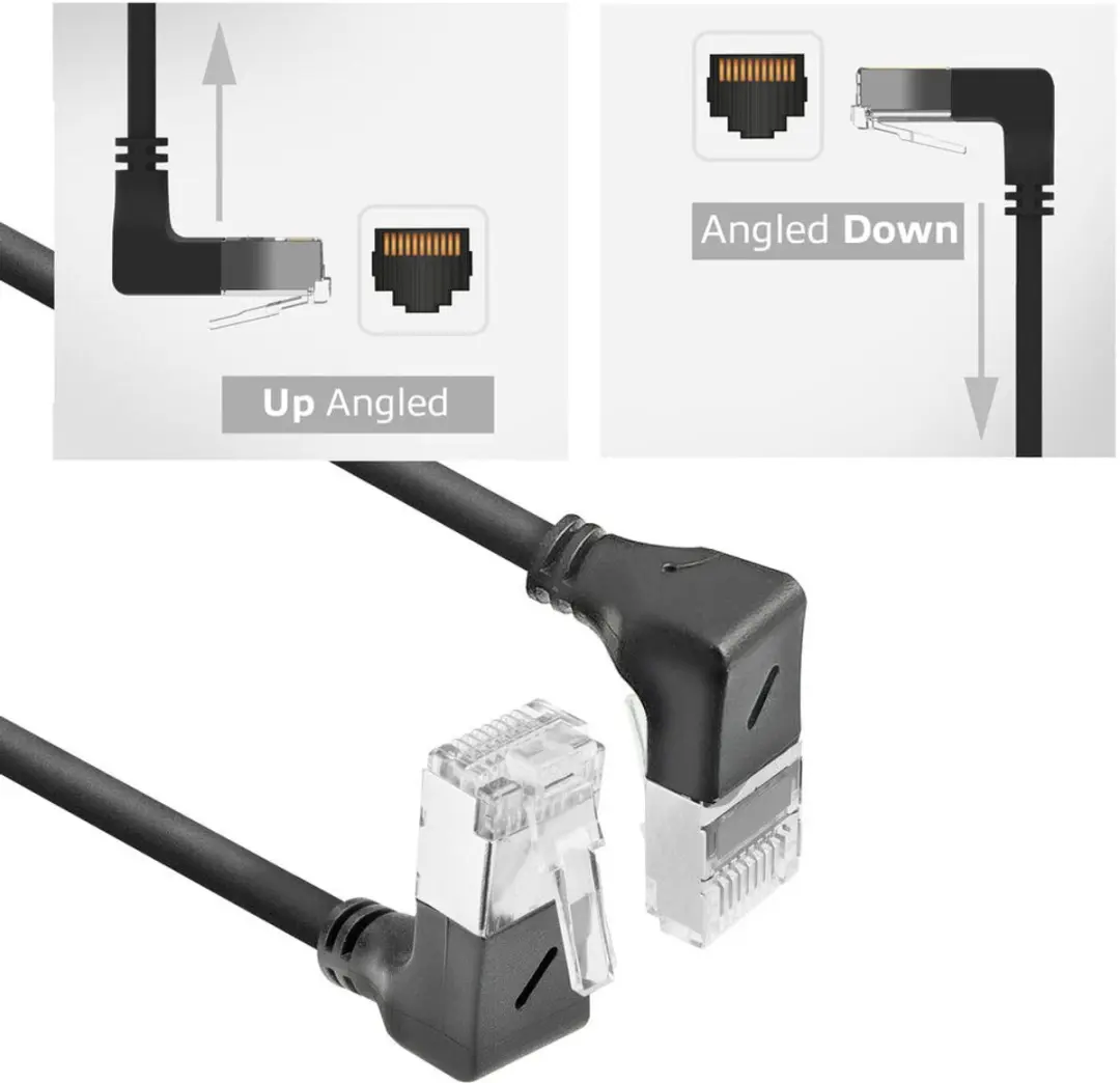 ACT DA7900 U/FTP CAT6A Patchkabel 0,5m