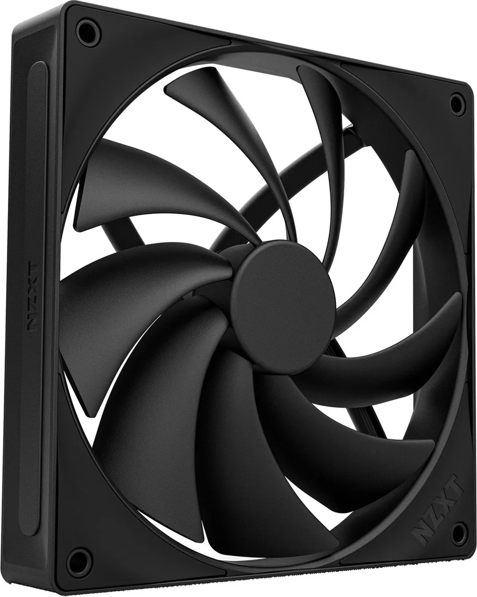 NZXT F140Q Ventilator 140mm - 102.90 cfm - Zwart