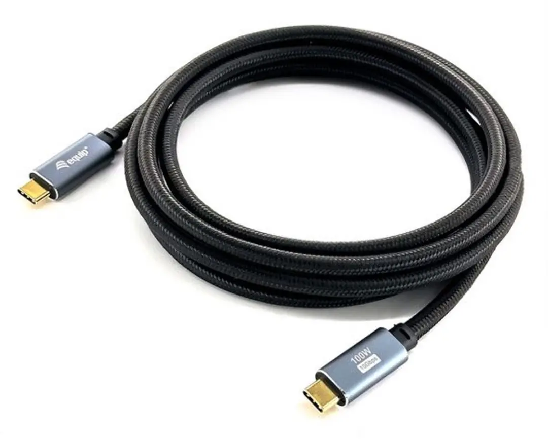 Equip 128359 USB-C naar USB-C Kabel 3m - 100W PD - 4K/60Hz