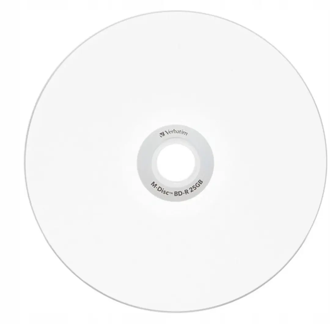 Verbatim M-Disc BD-R 25GB - 5 Stuks Bedrukbaar Jewelcase