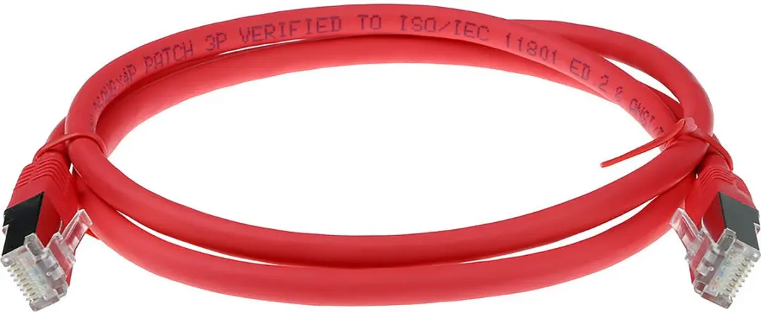 ACT FB9500 CAT6 UTP Kabel Rood 0,5m - RJ45