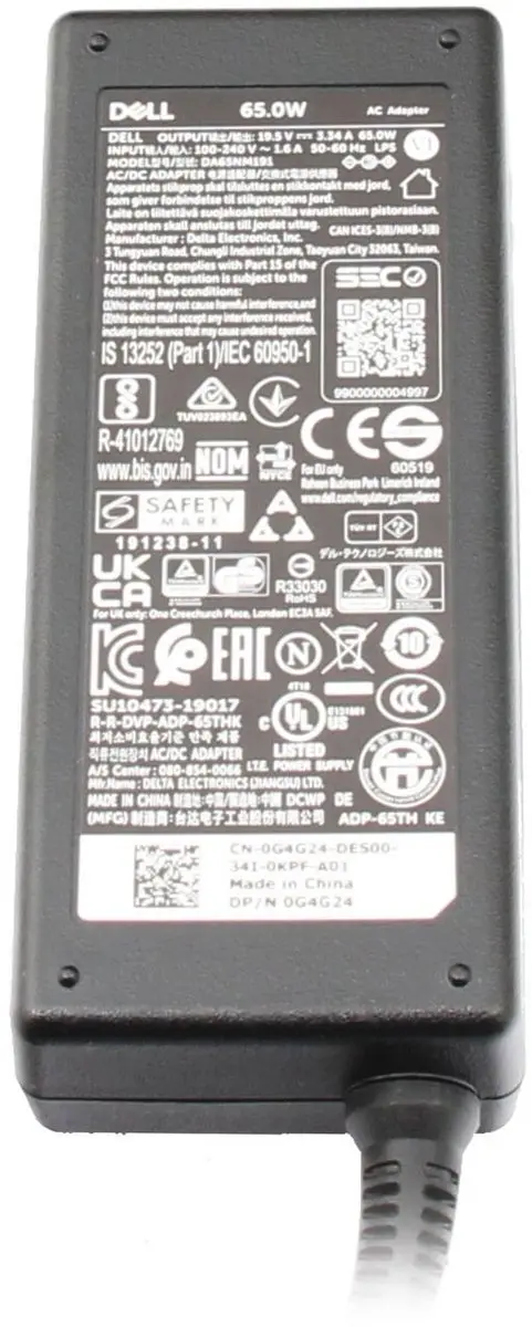Dell DA65NM191 Oplader 65W