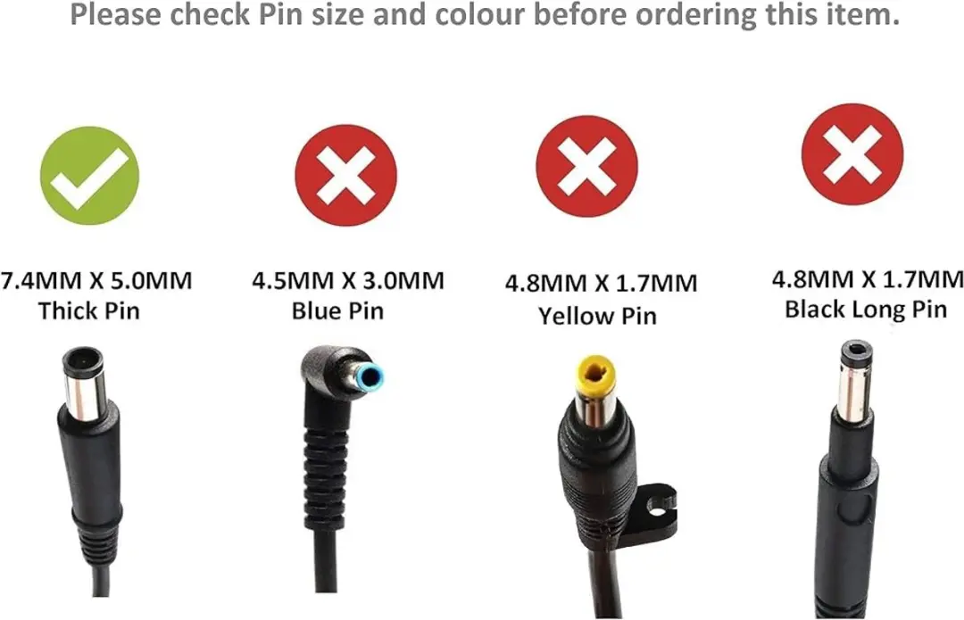 Dell Notebook Oplader 90W - Zwart