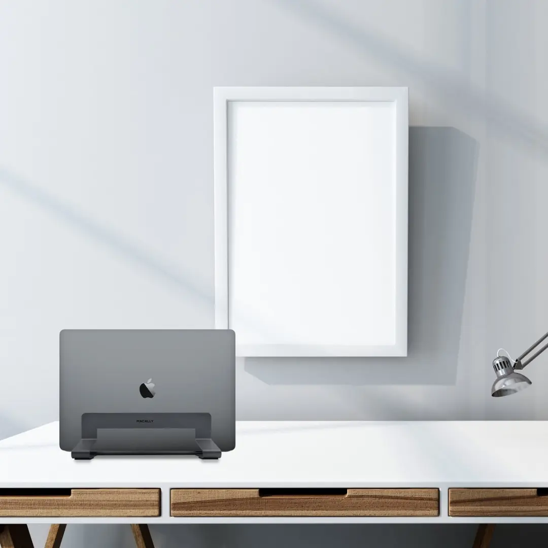 Macally VCSTAND Verticale Laptopstandaard - 11-16" - Spacegray
