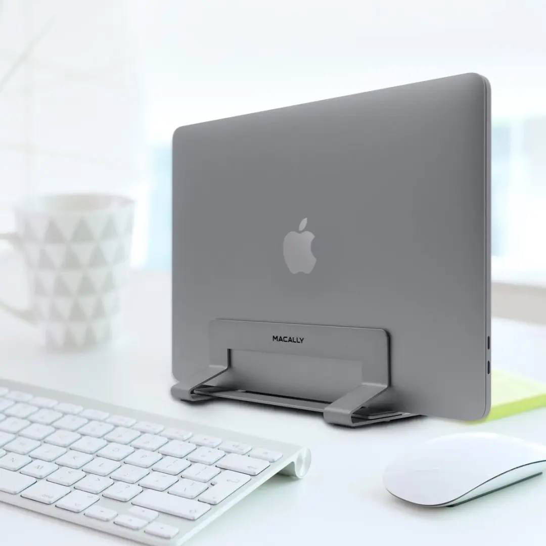 Macally VCSTAND Verticale Laptopstandaard - 11-16" - Spacegray