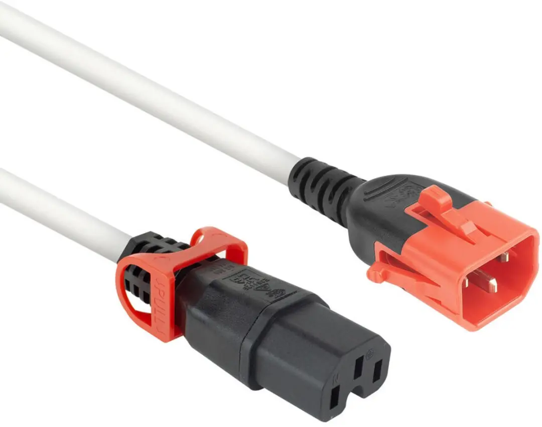 ACT PC3879 Netsnoer C14-C15 Lock+ 3m