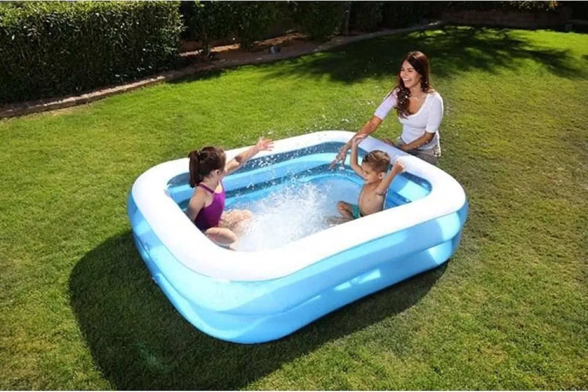 Bestway Opblaasbaar Zwembad 201x150x51cm - 450L - Blauw