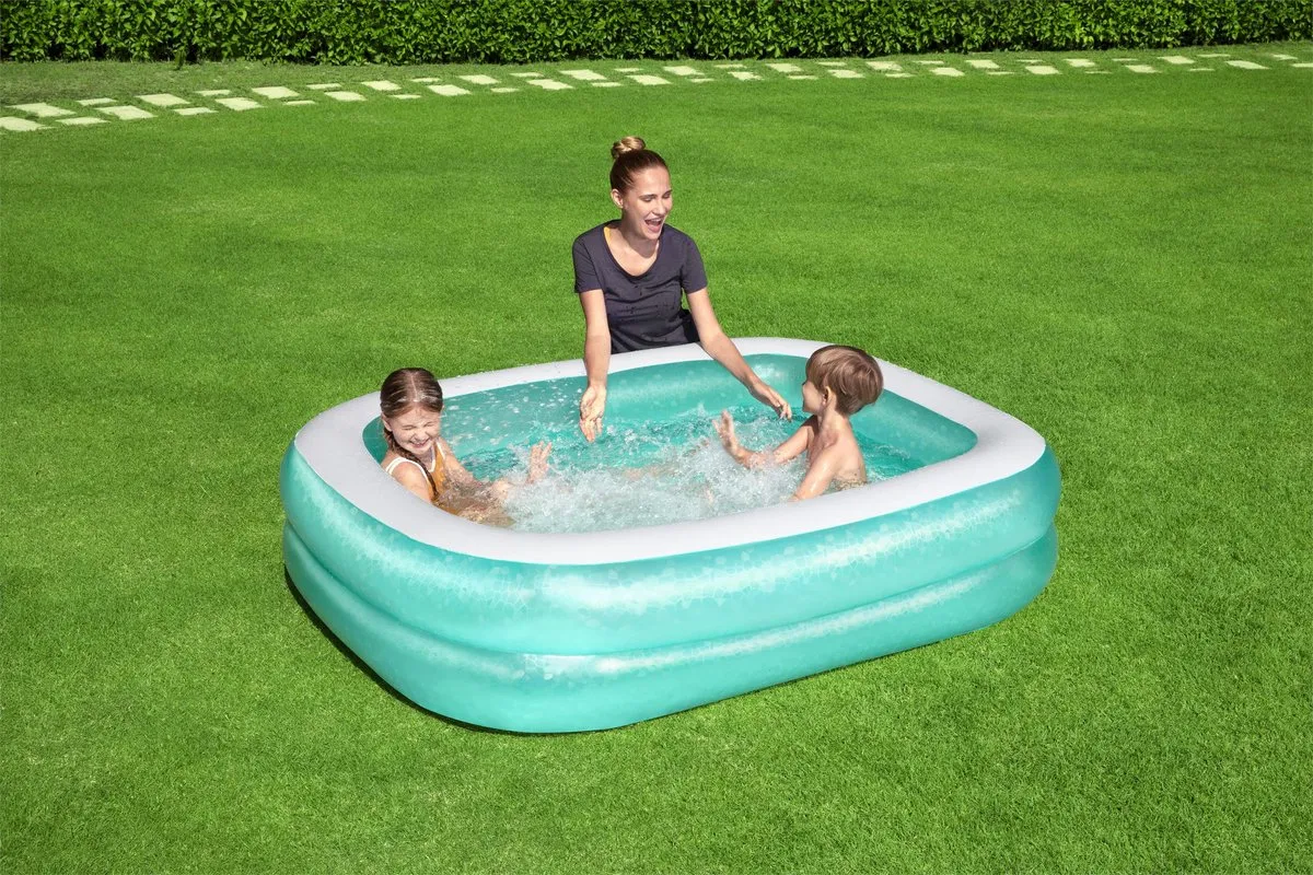 Bestway Opblaasbaar Zwembad 201x150x51cm - 450L - Blauw