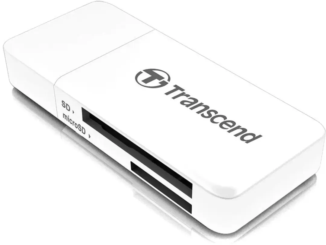 Transcend TS-RDF5W Multi Card Reader USB 3.0 - Wit