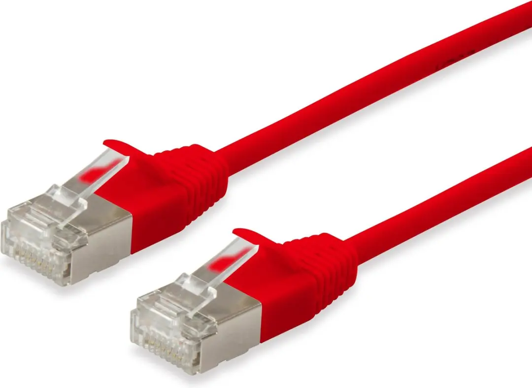 CAT6a F/FTP (FFTP) kabel 2 meter Rood