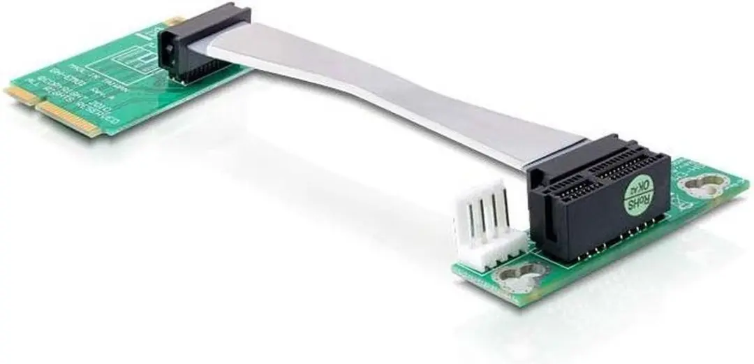 Delock Riser Card Mini PCI Express > PCI Express x1 left insertion