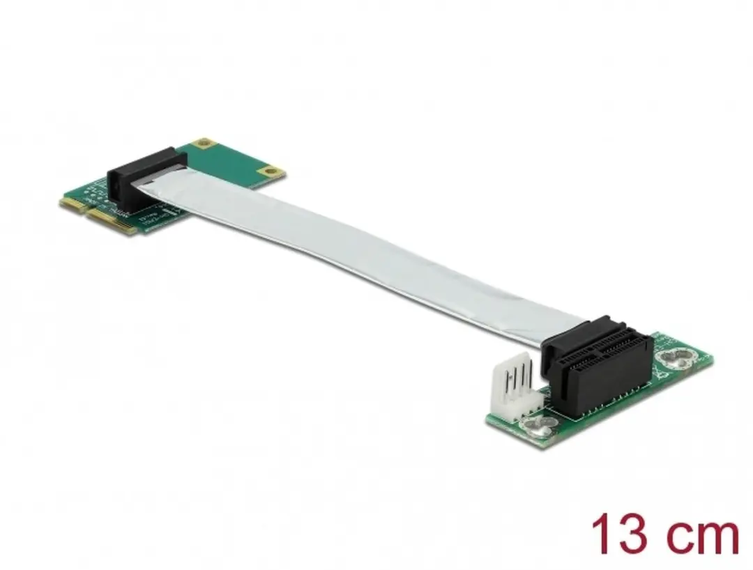 Delock Riser Card Mini PCI Express > PCI Express x1 left insertion